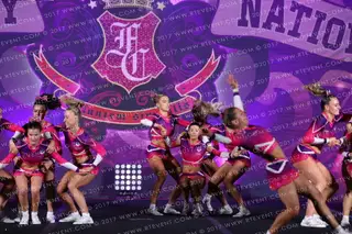 Loughborough Students Cheerleading Large University All Girl Level 3