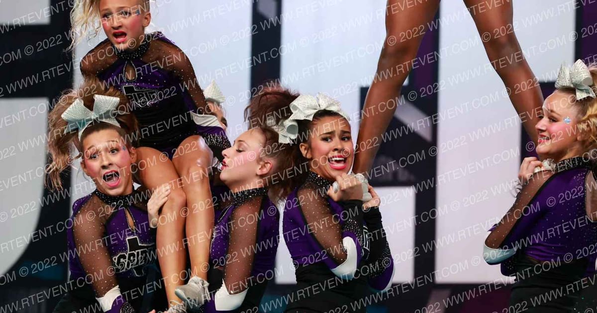 Spirit of Texas Purple Aces · Cheersport Super Nationals