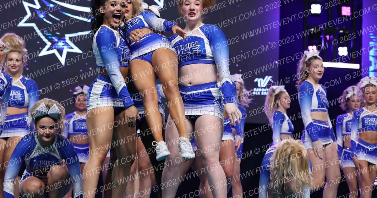 Maryland Twisters Virginia Thin Ice · Cheersport Super Nationals