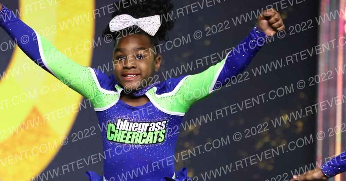 Bluegrass Cheercats Lime Leopards · Gold Rush Chicago