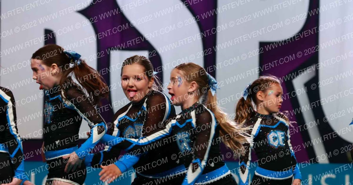 Louisiana Cheer Force Baby Blue · Cheersport Super Nationals