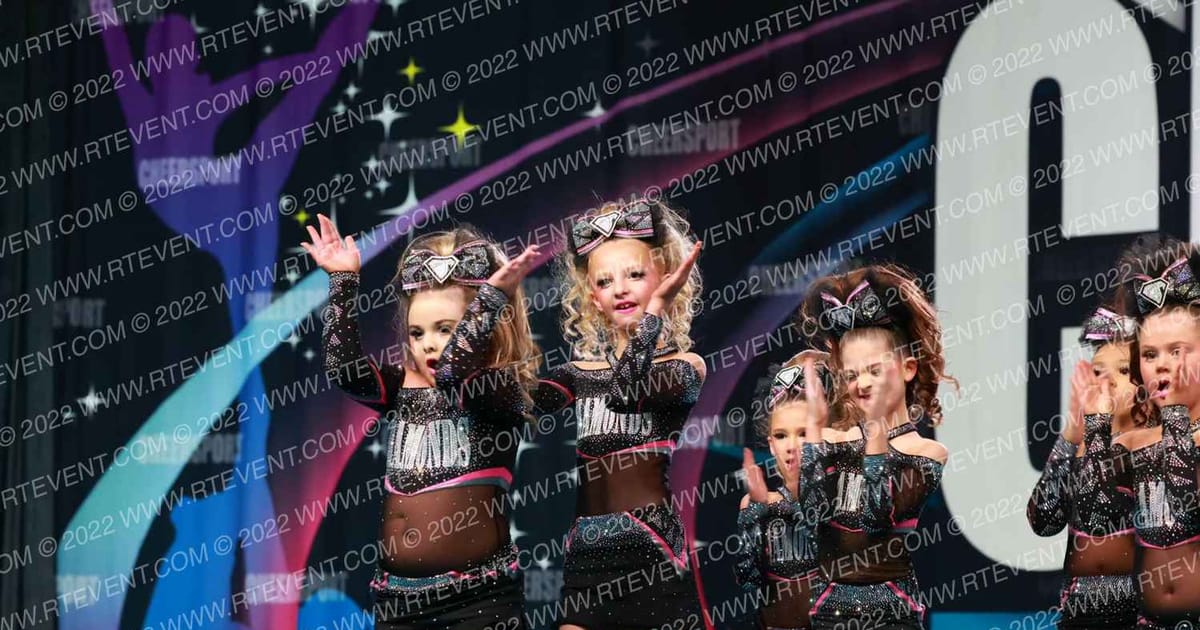 Diamonds All Stars Mini Models · Cheersport Super Nationals