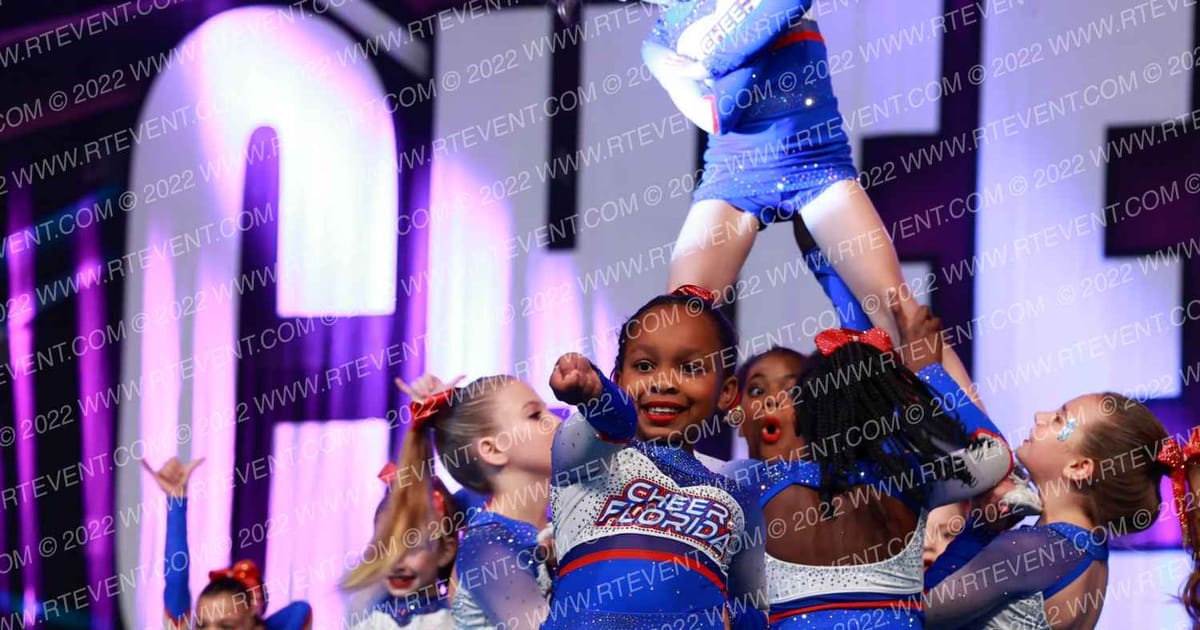 Cheer Florida All Stars Mini Warriors · Cheersport Super Nationals