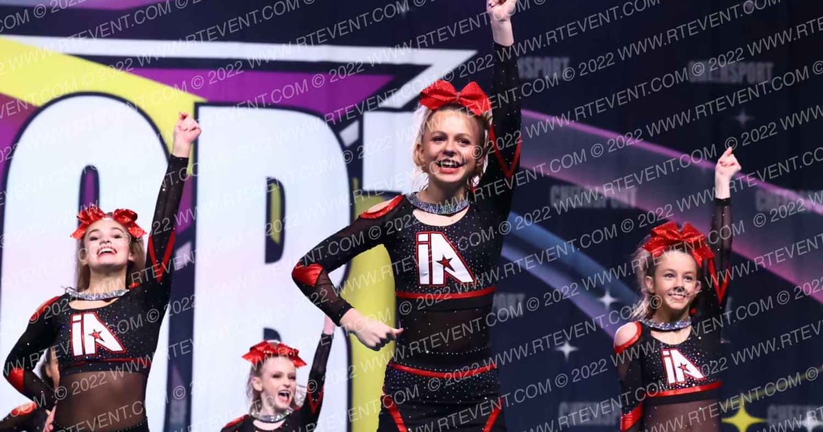 iNFiNiTi Athletics Cosmic Rays · Cheersport Super Nationals