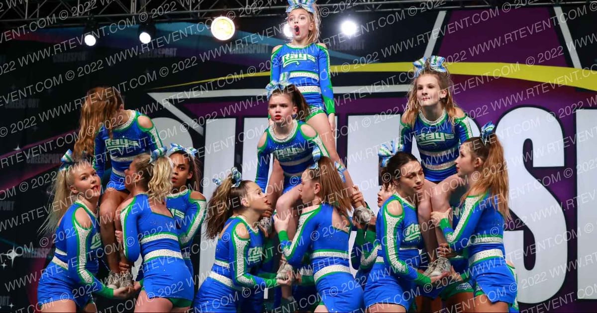 The Stingray Allstars Black Widows · Cheersport Super Nationals