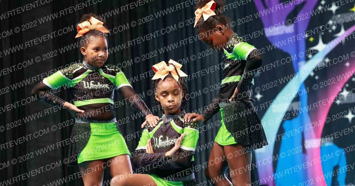 Windsor Knights Elite Orange Crush · Cheersport Super Nationals