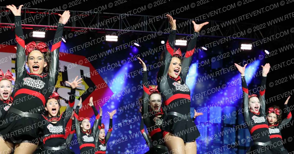 Airborne Elite All Stars Bulletproof · Spirit Sports Philly Nationals DIDII