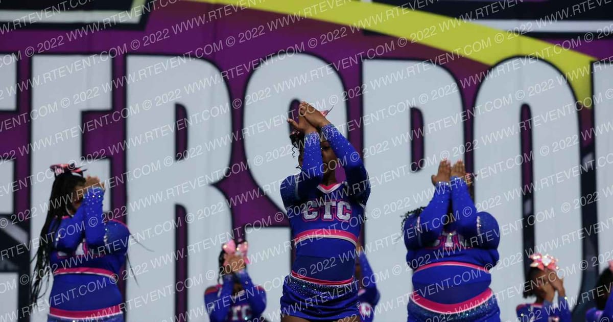 Cheertastic Co. Royal Elite Diamonds · Cheersport Super Nationals