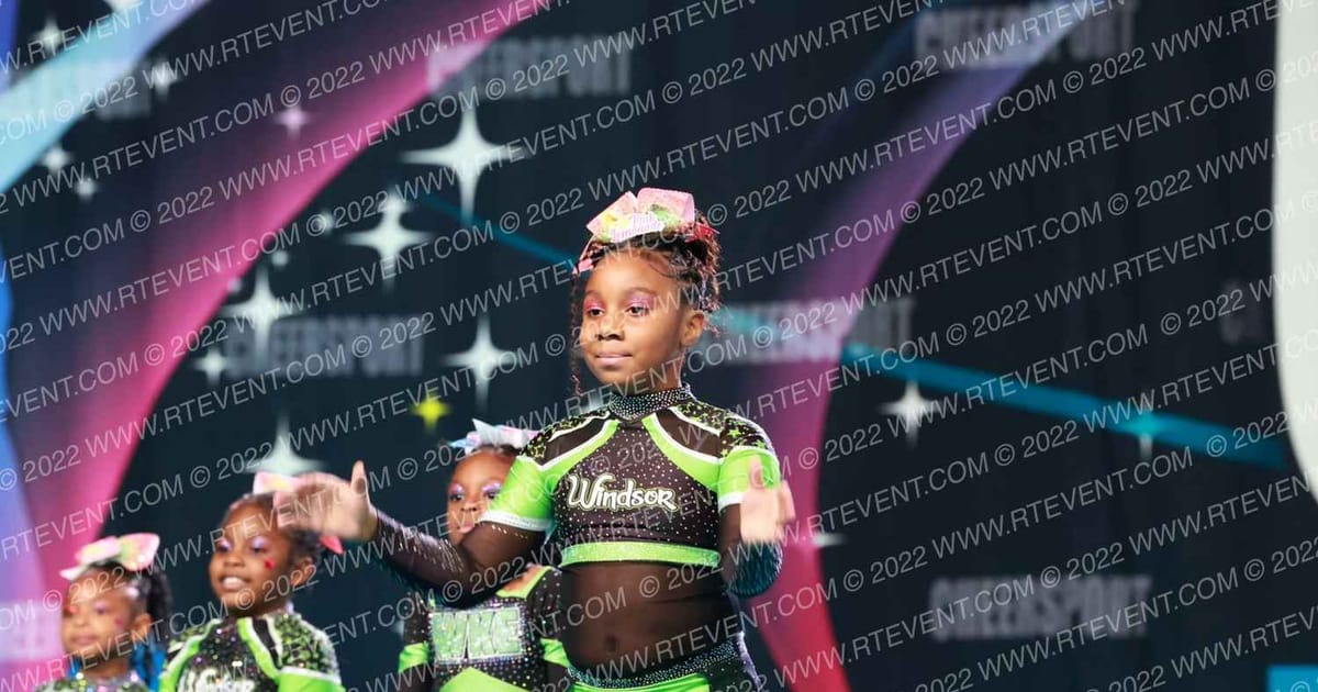 Windsor Knights Elite Pink Lemonade · Cheersport Super Nationals