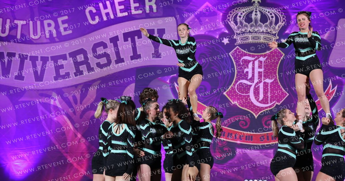 Cambridge University Cheerleading Electric · Heart of England and UK Uni Nationals