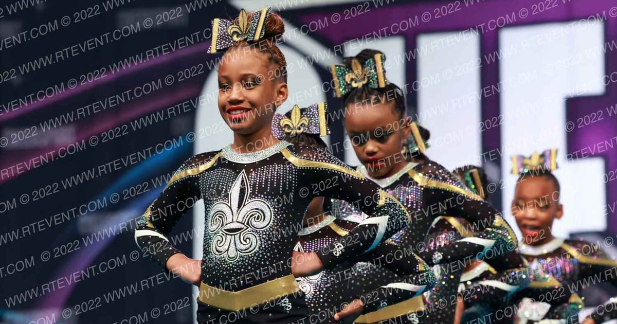 Bayou Athletics MINI MAMBO · Cheersport Super Nationals