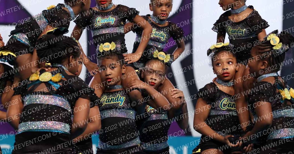 Candy Elite All-Stars Skittles · Cheersport Super Nationals