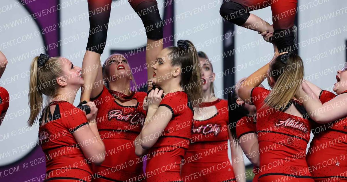Port City Athletics Cleopatra · Cheersport Super Nationals