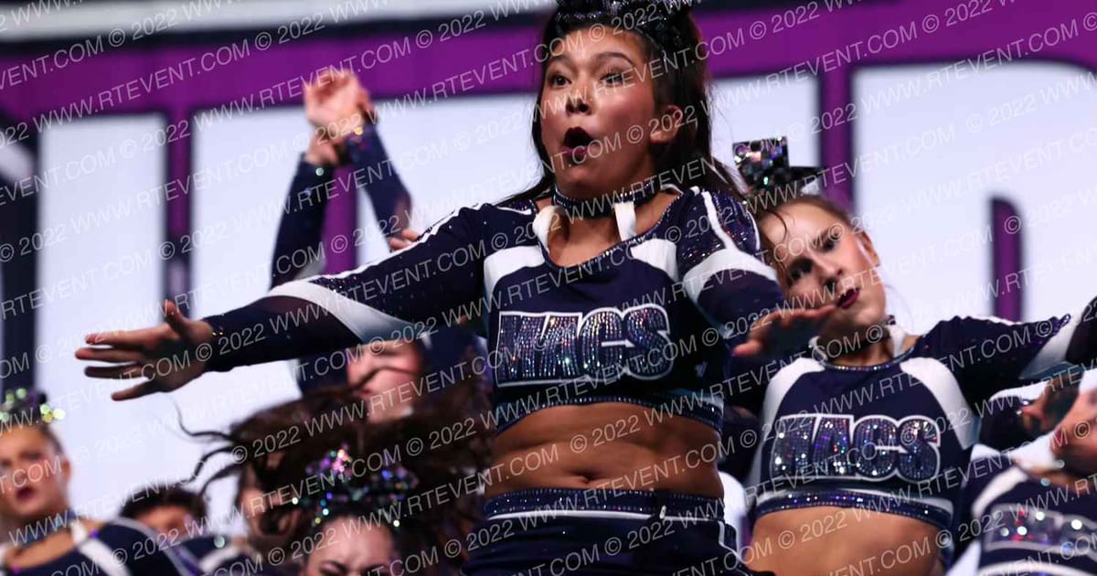 Macs Allstar Cheer MACS WICKED · Cheersport Super Nationals