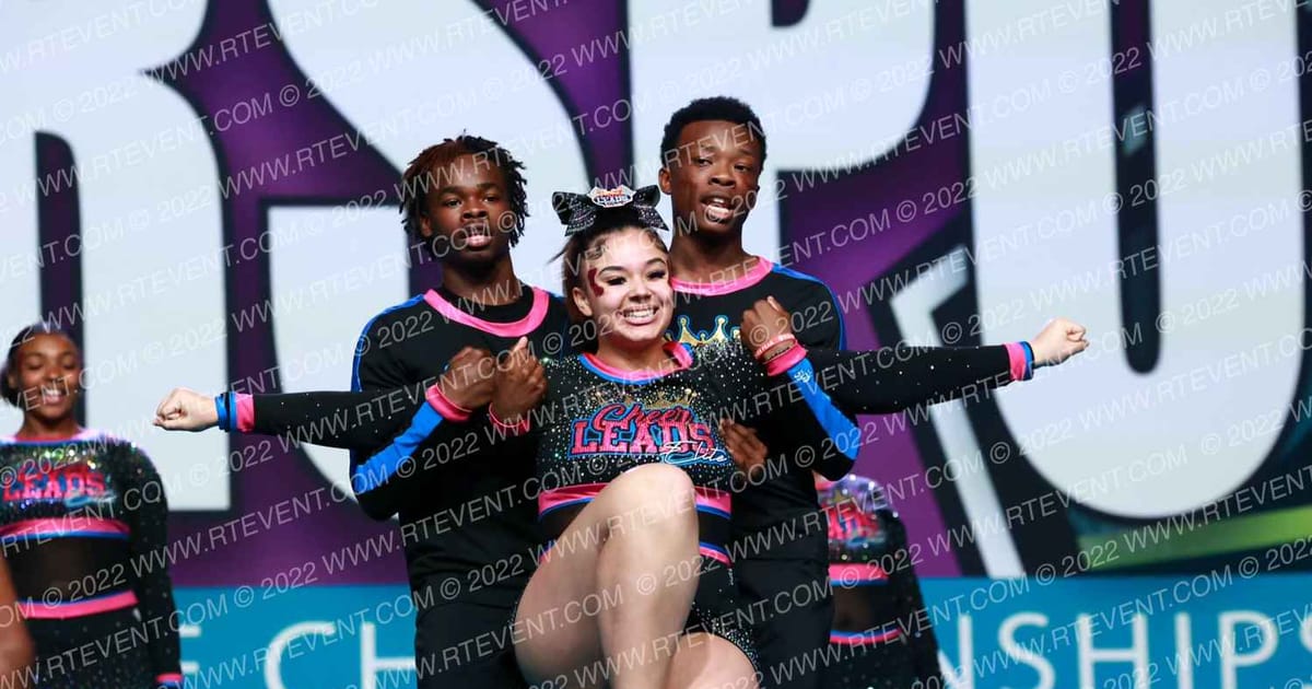 Cheer Leads Elite Code Black · Cheersport Super Nationals