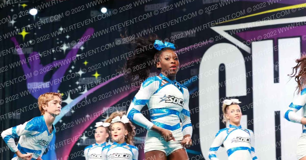 SoCo Intensity Sapphire · Cheersport Super Nationals