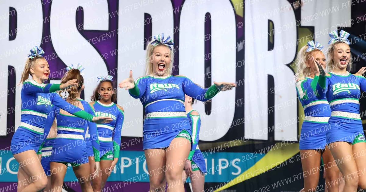 The Stingray Allstars Black Widows · Cheersport Super Nationals