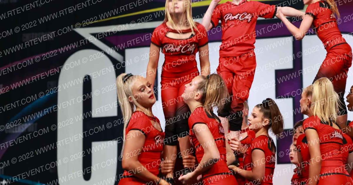 Port City Athletics Sandstorm · Cheersport Super Nationals