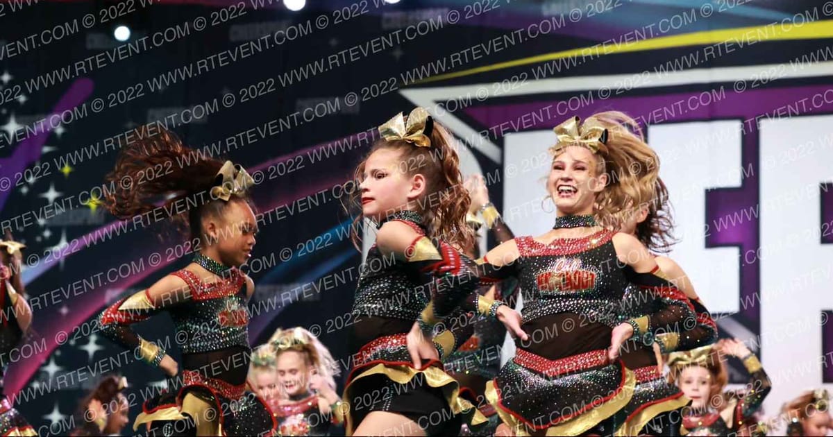 Cali Knockout Cheer Blackout · Cheersport Super Nationals