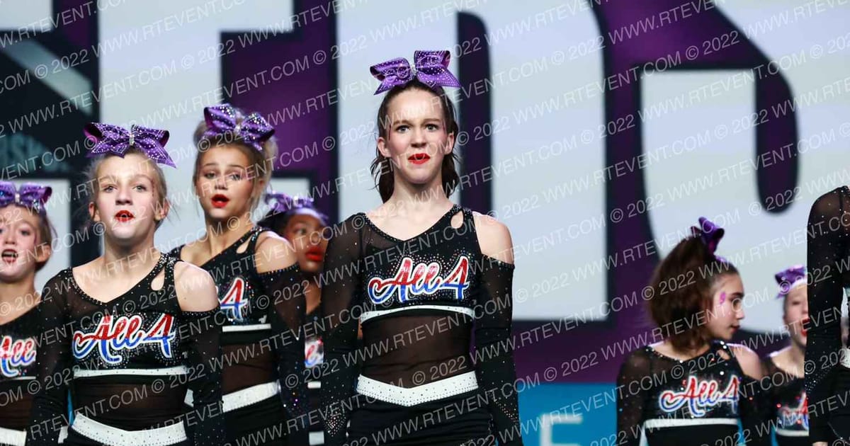 All 4 Cheer Smoke · Cheersport Super Nationals