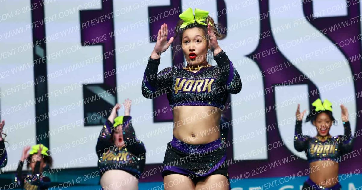 York Elite All Stars Senior Steel · Cheersport Super Nationals