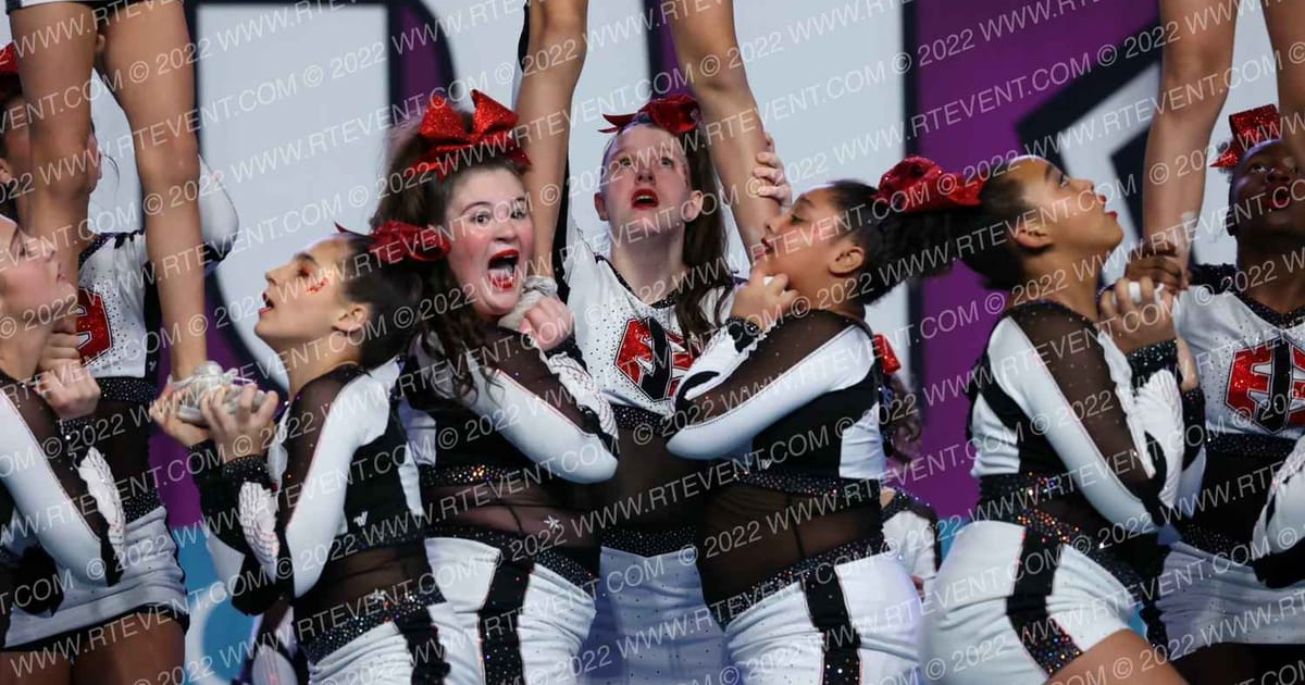 East Jersey Elite Black Shadow · Cheersport Super Nationals