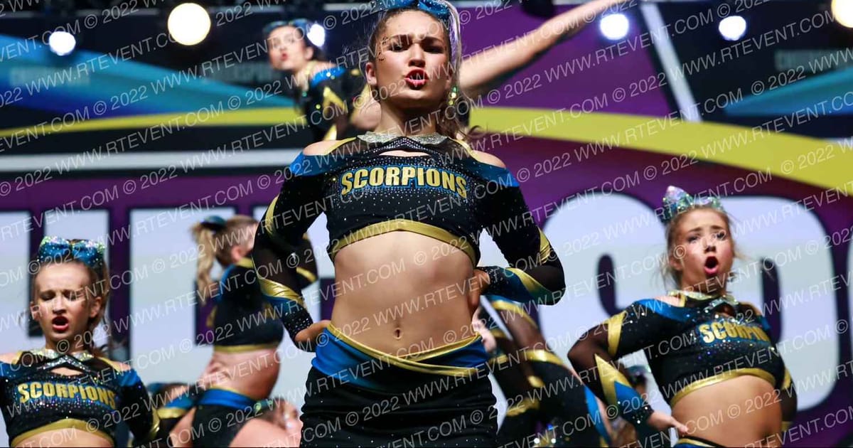 East Mississippi Cheerleading EMC Scorpions · Cheersport Super Nationals