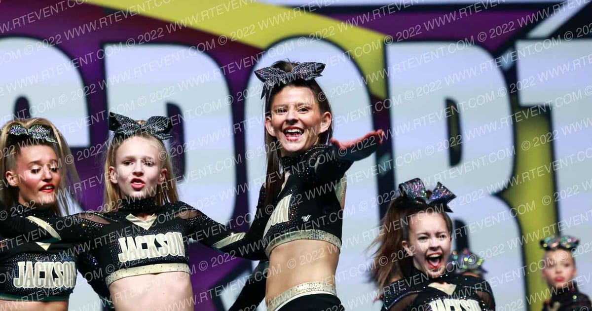 Jackson Cheer Company Lady Bullets · Cheersport Super Nationals