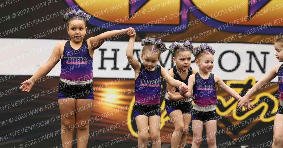 Universe Athletics Little Dippers · Red Hot Cheer and Dance Competition
