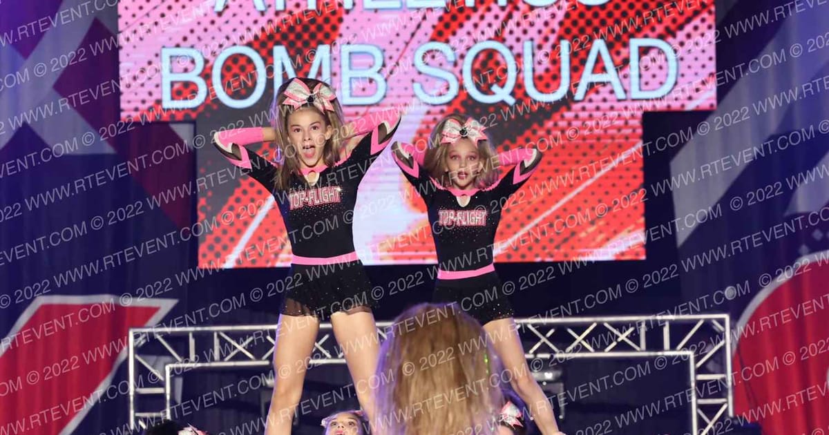 Top-Flight Athletics BOMB SQUAD · CheerAPalooza