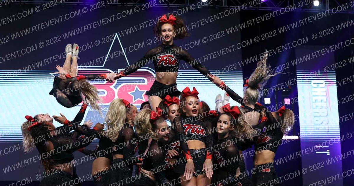 Brandon All-Stars Fire · Cheersport Super Nationals