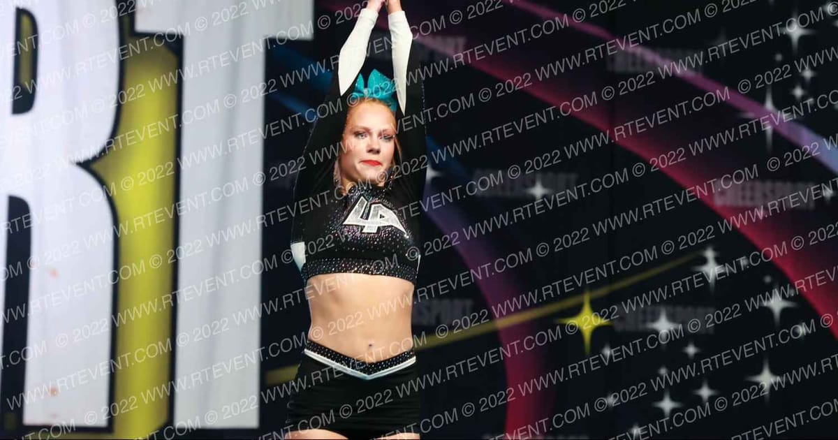 Legendary Athletics Lady Teal · Cheersport Super Nationals