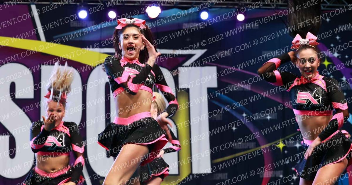 Extreme Athletics PINK PUNCH · Cheersport Super Nationals
