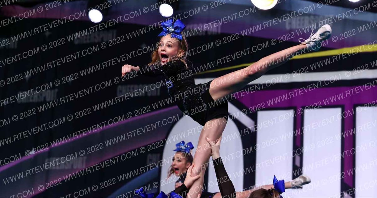 The Stingray Allstars Aqua · Cheersport Super Nationals