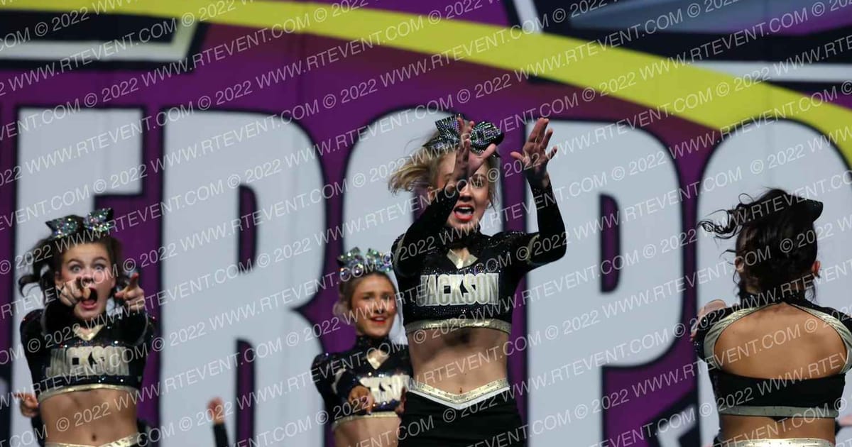 Jackson Cheer Company Black Ops · Cheersport Super Nationals