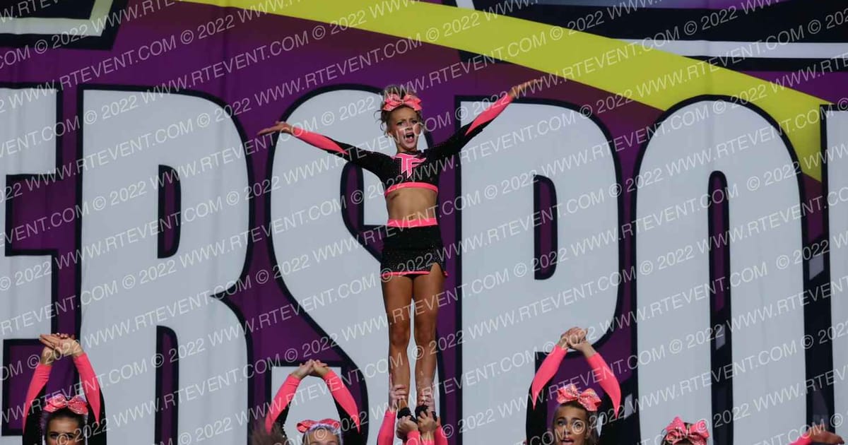 Titanium Force Cheer Black Smoke · Cheersport Super Nationals