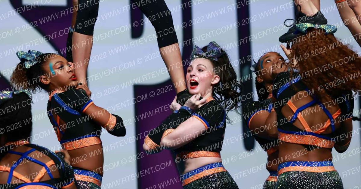 Davis Allstar Gym Inc Golden girls · Cheersport Super Nationals
