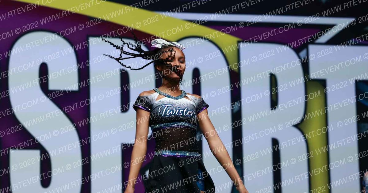 Richmond Twisters Senior Cyclones · Cheersport Super Nationals