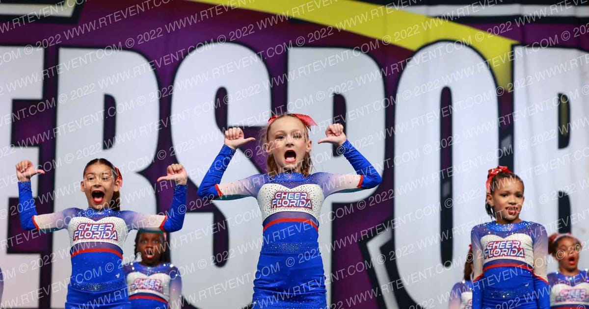 Cheer Florida All Stars Mini Warriors · Cheersport Super Nationals