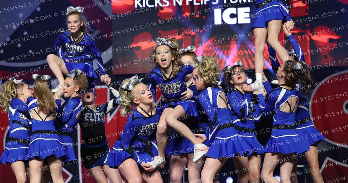 Kicks N Flips Tumble & Cheer Ice · CHEERAPALOOZA