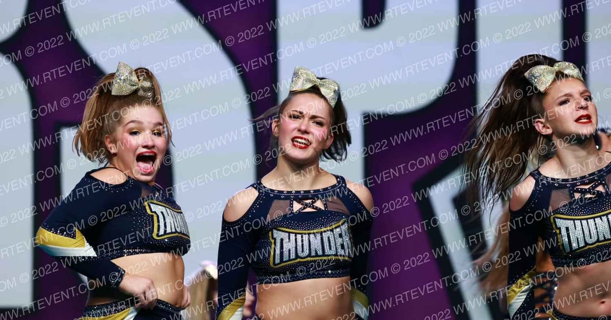 Thunder Elite Cyclones · Cheersport Super Nationals