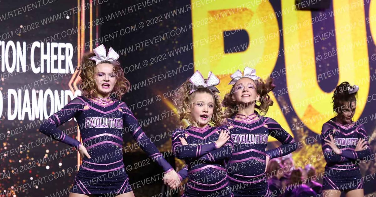 Evolution Cheer Emerald Diamonds · Gold Rush Chicago