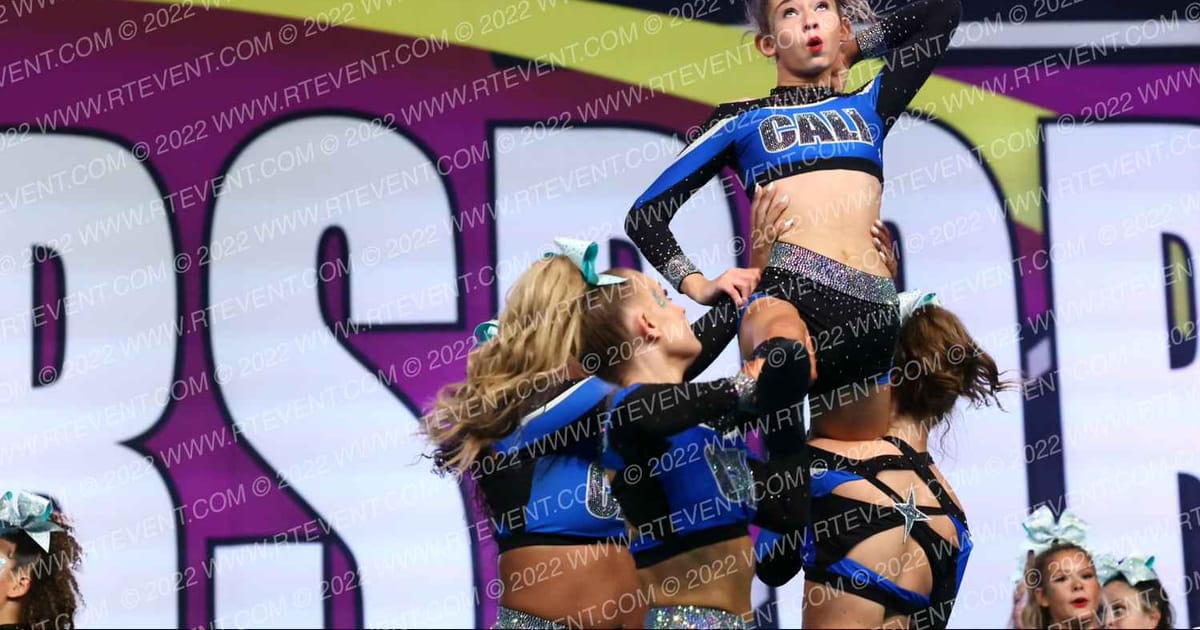 The California All Stars-Las Vegas Diamonds · Cheersport Super Nationals