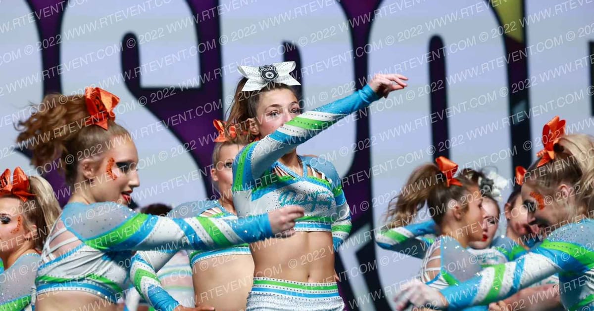 PunchFront Cheer Lady Frost · Cheersport Super Nationals