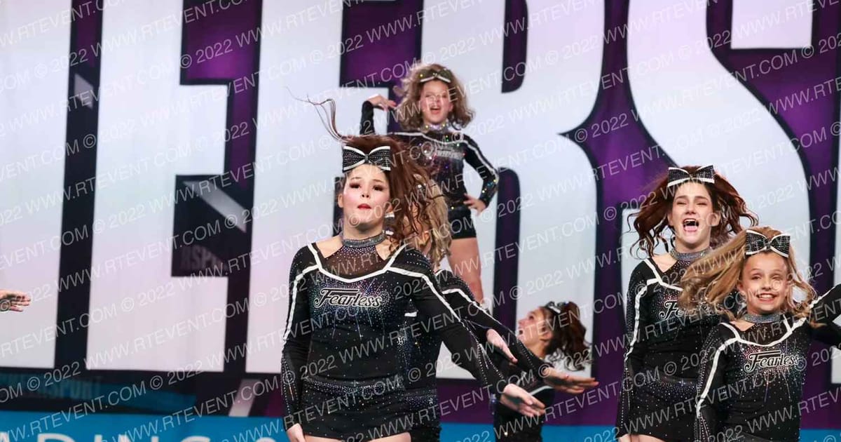 Inspire Athletics Fearless · Cheersport Super Nationals