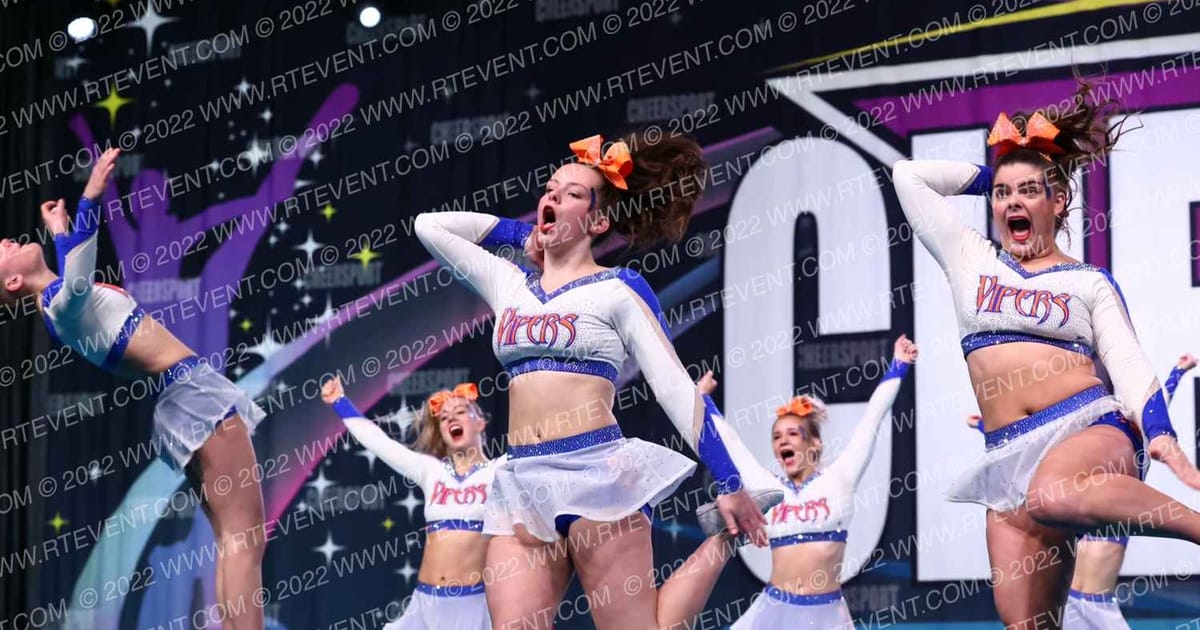 Victory Vipers Miss Mambas · Cheersport Super Nationals