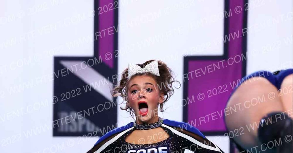 Inspire Athletics Code Blue · Cheersport Super Nationals