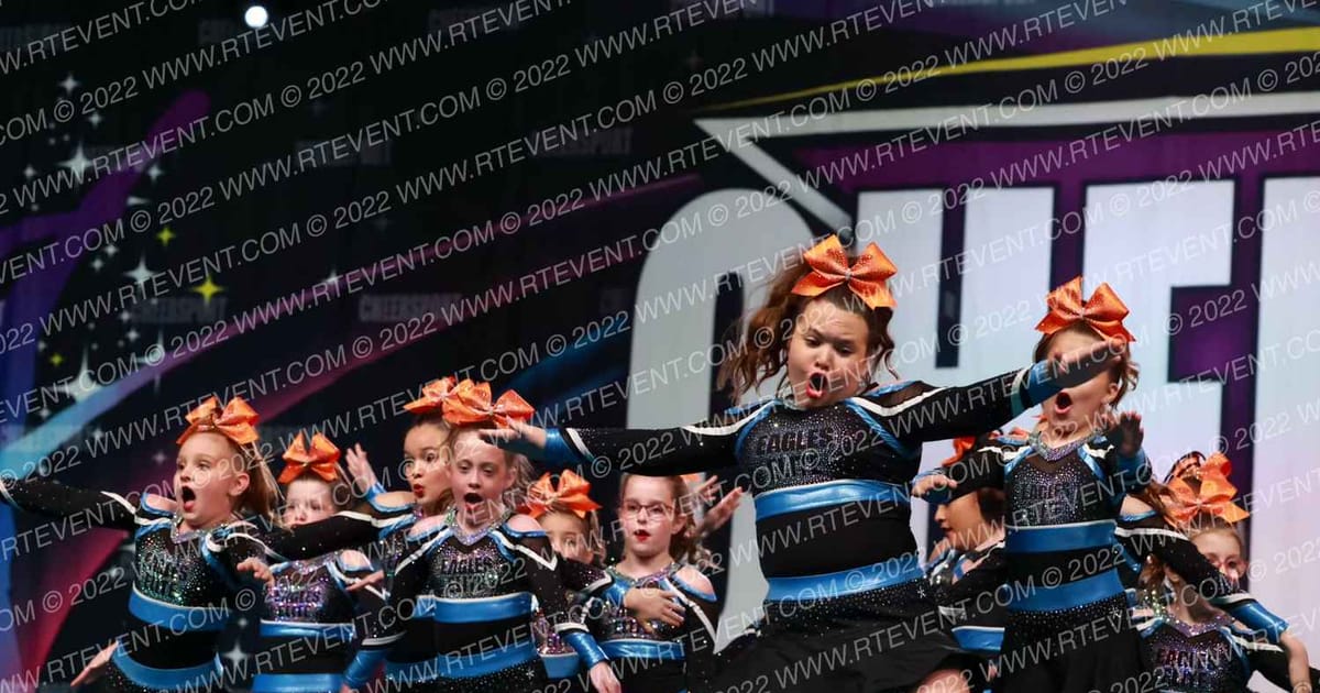 Eagles Elite Cheerleading Blaze · Cheersport Super Nationals