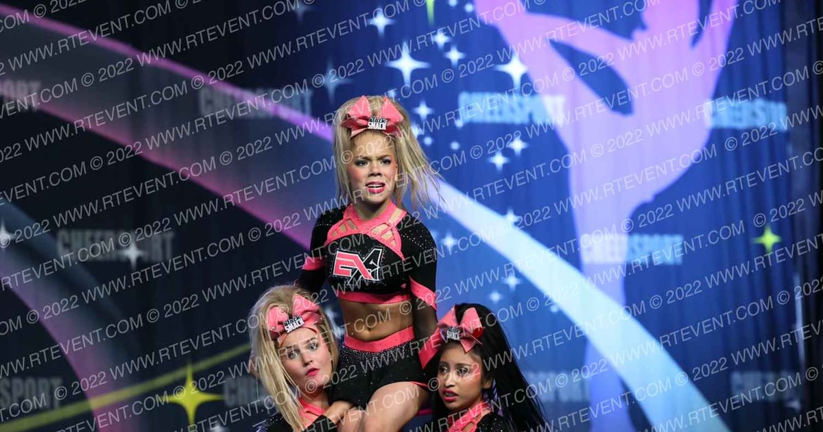 Extreme Athletics BLACK SMACK · Cheersport Super Nationals
