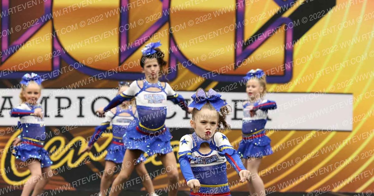 WV ALLSTARS BLUE LIGHTNING · Red Hot Cheer and Dance Competition